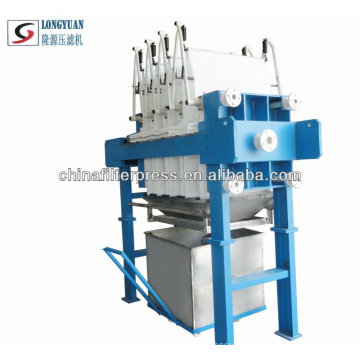 X400 Automatic Plate Frame Filter Press Used in Steel Sludge